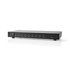 Nedis 8-Poorts HDMI splitter 8x HDMI Output 4K@30Hz 3.4 Gbps Metaal Antraciet