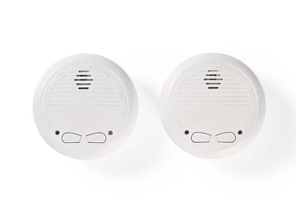 Nedis DTCTSC10WT2, Detector de humo, Conectable, Juego de 2 detectores