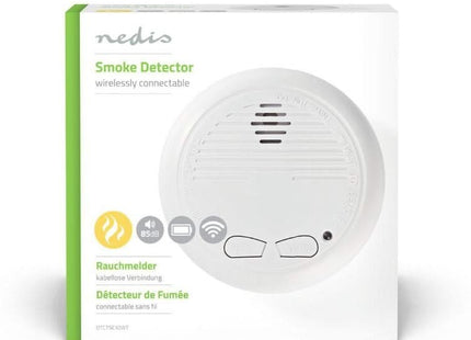 Nedis DTCTSC10WT2, Detector de humo, Conectable, Juego de 2 detectores