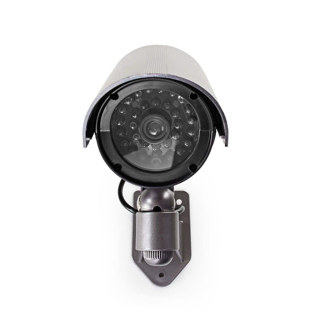 Nedis Dummy beveiligingscamera Bullet IP44 Zilver