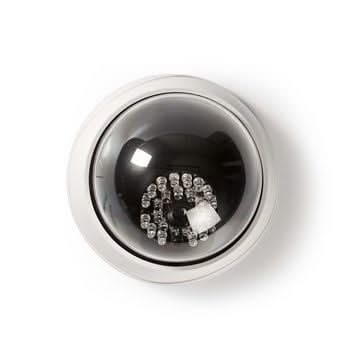 Nedis Dummy beveiligingscamera Dome IP44 Wit