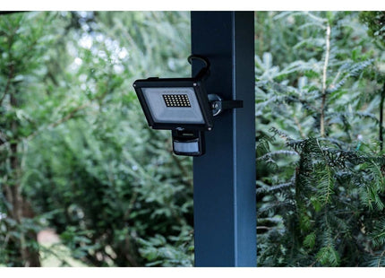 Nedis LED Spotlight JARO 3060P, IP65, 20W, 2300lm, 6500K, met bewegingsmelder