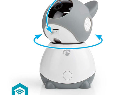 Nedis Nedis Draaibare SmartLife Camera voor Binnen, kinder/baby monitorcamera