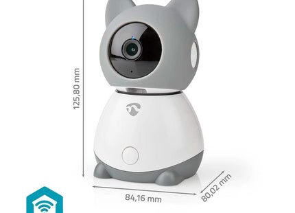 Nedis Nedis Draaibare SmartLife Camera voor Binnen, kinder/baby monitorcamera