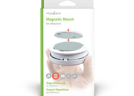 Nedis Nedis DTCTBR10, Support de détecteur, Autocollant, magnétique