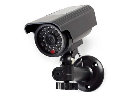 Nedis Nedis Cámara de seguridad ficticia tipo bala IP44 Negra