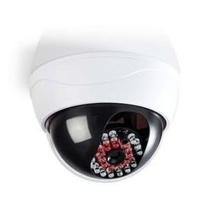 Nedis Nedis Cámara de seguridad ficticia tipo domo IP44 Blanca