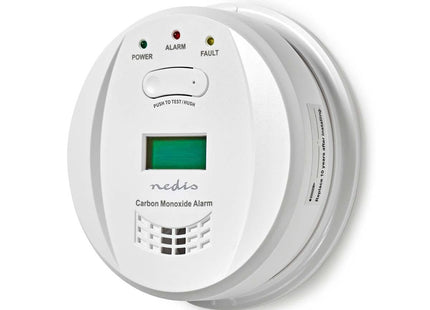 Detector de monóxido de carbono Nedis Nedis, design pequeno 12 cm