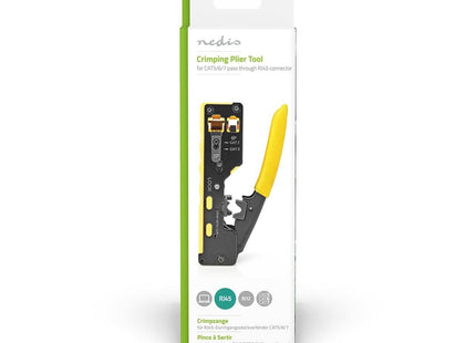 Nedis Nedis: tenazas de crimpado para conectores de red «Pass Through»