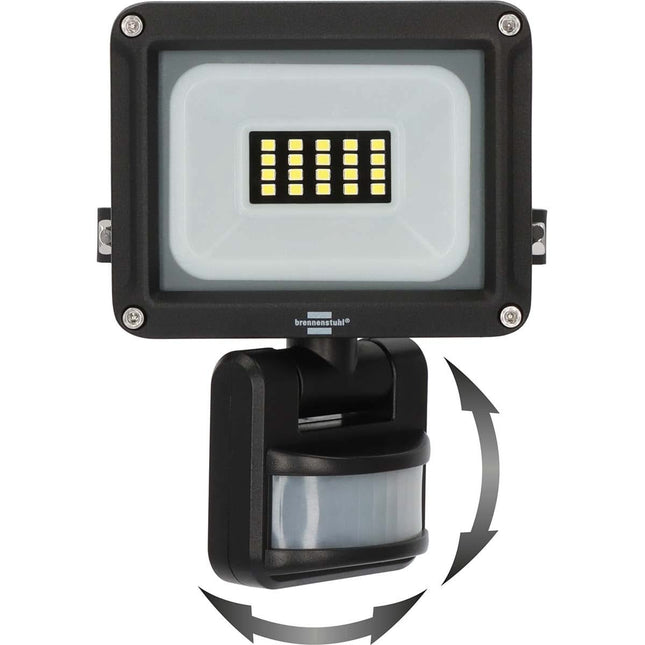 Nedis Faretto LED Nedis JARO 1060 P, IP65, 10W, 1150lm, 6500K, con sensore di movimento