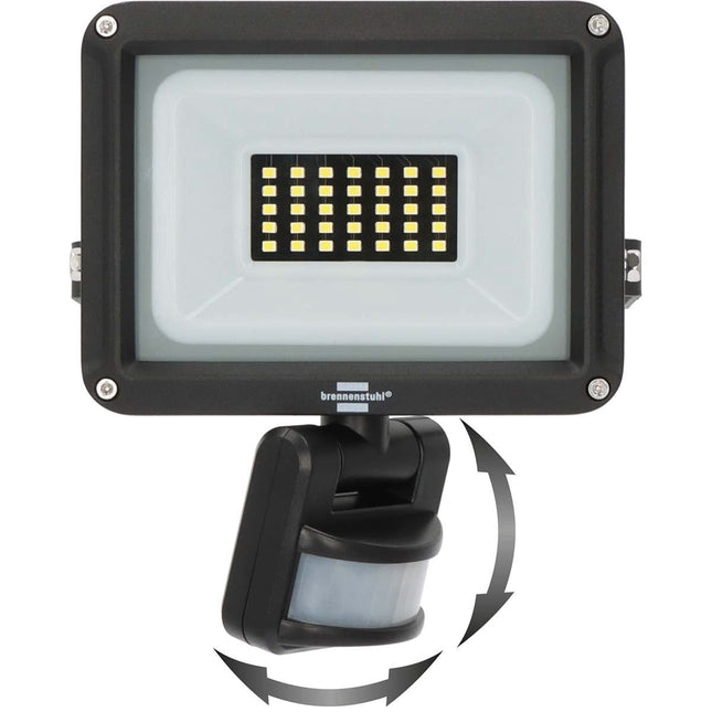Nedis Faretto LED Nedis JARO 3060P, IP65, 20W, 2300lm, 6500K, con rilevatore di movimento