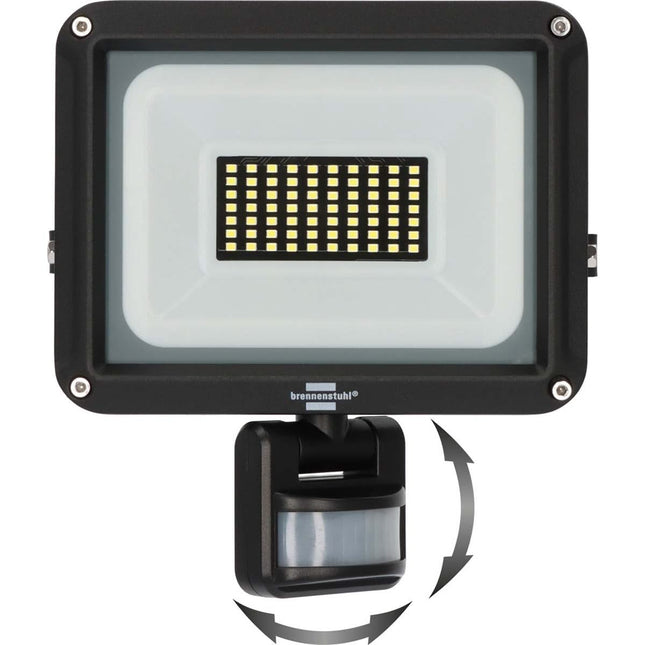 Nedis Faretto LED Nedis JARO 4060P, IP65, 30W, 3450lm, 6500K, con rilevatore di movimento