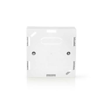 Nedis Nedis Caixa saliente | Montagem na parede | 86x86mm | Branco