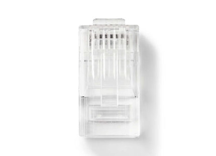 Nedis Nedis RJ45 Connector CAT5 UTP Pass Through Solid 10 pieces (rigid cores)