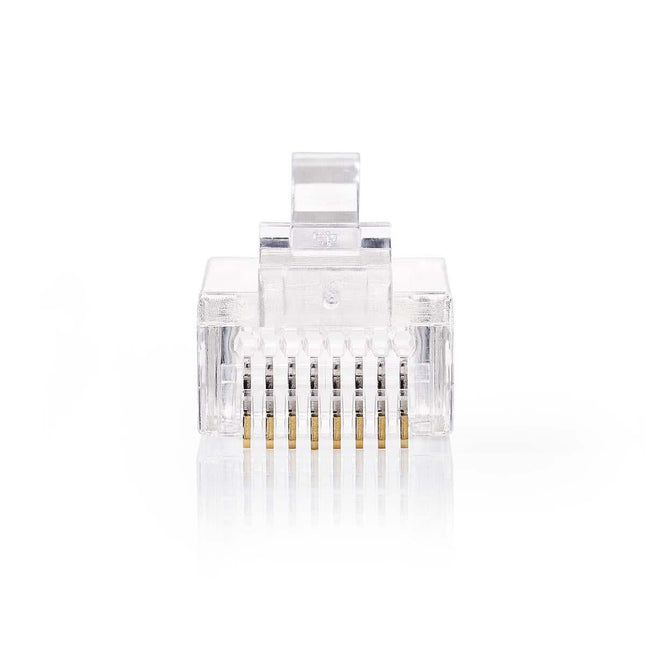 Nedis Nedis RJ45 Connector CAT5 UTP Pass Through Solid 10 stuks (stugge aders)
