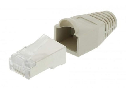 Nedis Nedis Conector RJ45 CAT6 FTP «Pass Through» sólido, 10 unidades
