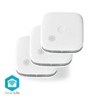 Nedis Nedis SmartLife Conjunto de detectores de fumaça de 3 incl. baterias substituíveis