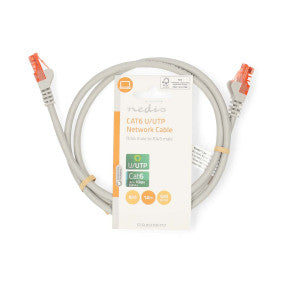 Nedis Nedis UTP CAT6 netwerkkabel 1,0m