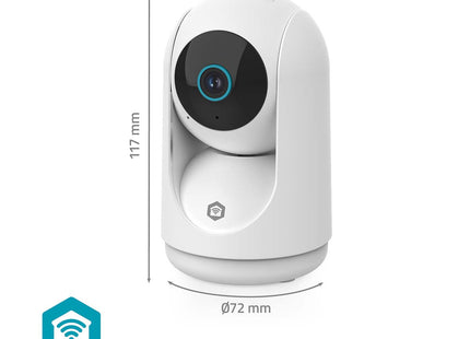 Cámara IP inteligente Wi-Fi Nedis con función de giro y inclinación HD