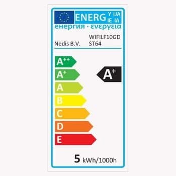 Nedis Lampada a filamento LED intelligente Wi-Fi Nedis | E27 | A60| 7 W | 806 ml