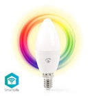 Lâmpada LED inteligente Nedis Nedis Wi-Fi | Cores e Branco Quente | E14