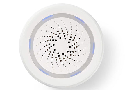 Sirene inteligente Nedis Nedis Wi-Fi | Alarme ou Gongo | 85dB