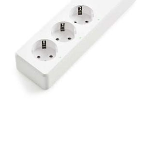 Multitoma inteligente Wi-Fi Nedis | 3 tomas Schuko tipo F | 4 puertos USB | 16 A