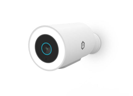 Câmera IP externa Nedis Nedis Wi-Fi Smartlife 3Mp Full HD com sensor de movimento, fonte de alimentação sólida