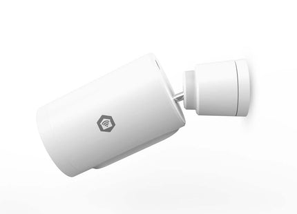 Câmera IP externa Nedis Nedis Wi-Fi Smartlife 3Mp Full HD com sensor de movimento, fonte de alimentação sólida