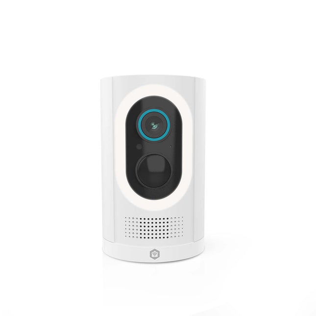 Nedis Telecamera IP da esterno Nedis Wi-Fi Smartlife 3Mp con sensore di movimento, batteria, luce ibrida