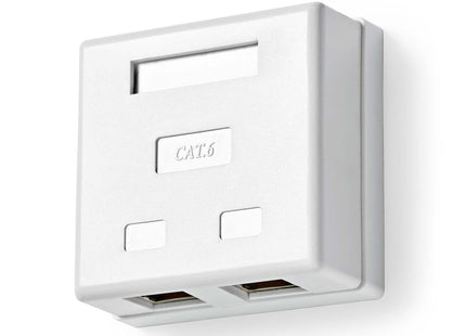 Nedis Opbouw Netwerk Wanddoos Wit