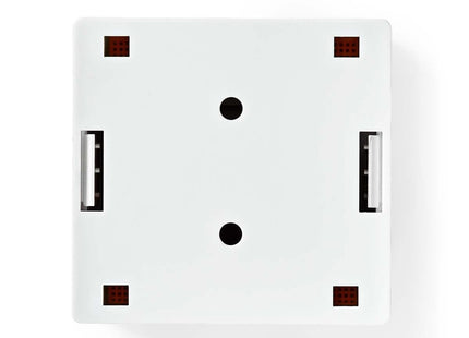 Nedis Opbouw Netwerk Wanddoos Wit