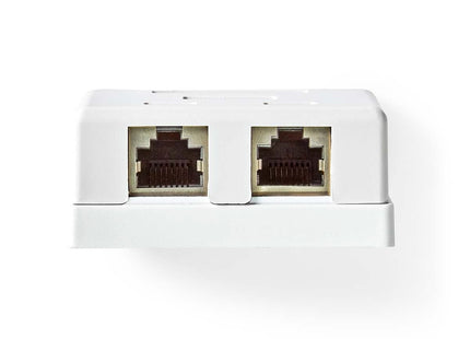 Nedis Opbouw Netwerk Wanddoos Wit