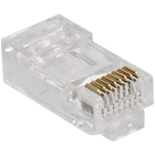 Nedis RJ45 Connector CAT6 UTP Pass Through Solid 10 stuks (stugge aders)