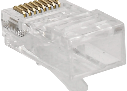 Nedis RJ45 Connector CAT6 UTP Pass Through Solid 10 stuks (stugge aders)