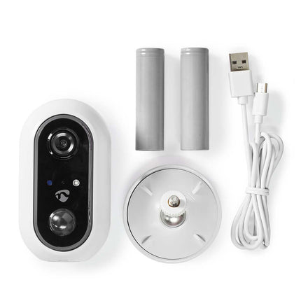 Nedis SmartLife Camera voor Buiten Wi-Fi Full HD IP65 Cloud / MicroSD