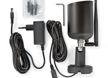 Nedis SmartLife Camera Wi-Fi Full HD MicroSD slot Met bewegingssensor