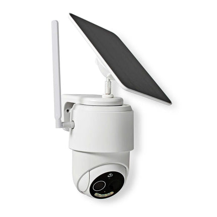 Nedis SmartLife PTZ Camera voor buiten met WiFi, zonnepaneel en batterij