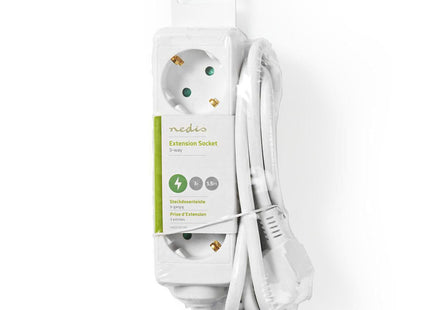 Nedis Stekkerdoos met randaarde, 16 A, 3-wegs, 3m