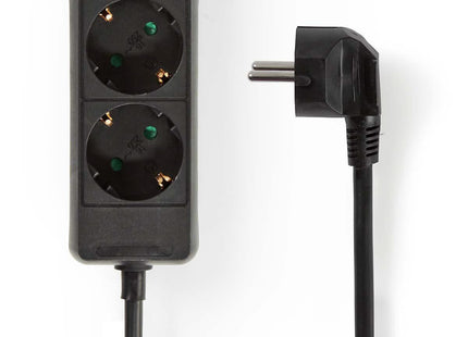 Nedis Stekkerdoos met randaarde, 16 A, 6-wegs, 1.5m