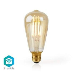 Nedis Wi-Fi Smart LED Filament Lamp | E27 | ST64 | 5 W | 500 lm