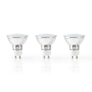 Nedis Wi-Fi Smart LED-Lamp | Warm tot Koel Wit | GU10 | 3-Pack