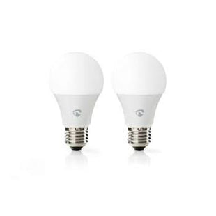 Nedis Wi-Fi smart LED-lampen | Full-Colour en Warm-Wit | E27 | 2-Pack