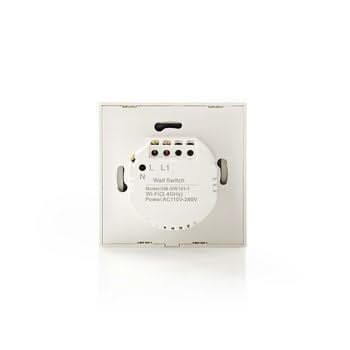 Nedis Wi-Fi smart lichtschakelaar | Enkel