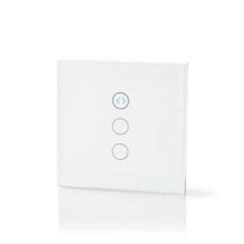 Nedis Wi-Fi smart muurschakelaar | Gordijn-, luik- of zonneschermbediening