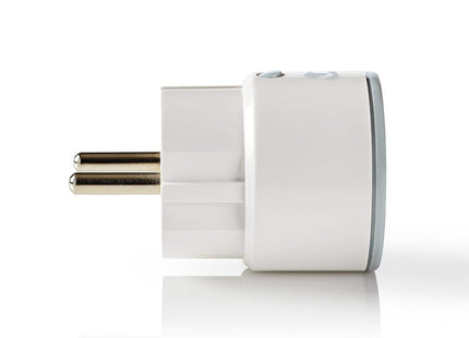 Nedis Wi-Fi smart plug | Stroommeter | Schuko type F | 10A