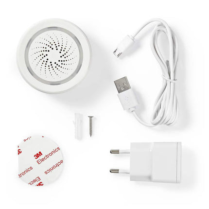 Nedis Wi-Fi smart sirene | Alarm of Gong | 85 dB