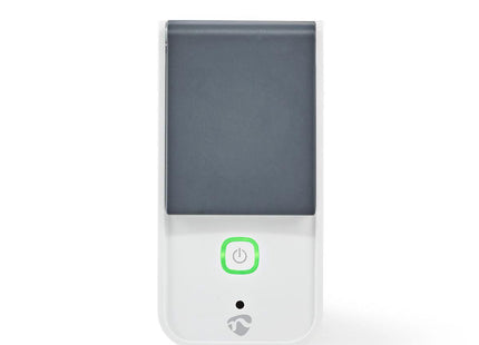 Nedis Wi-Fi Smart Stekker voor Buiten | Spatwaterbestendig | IP44 | Verbruiksmonitor | Schuko Type F | 16 A