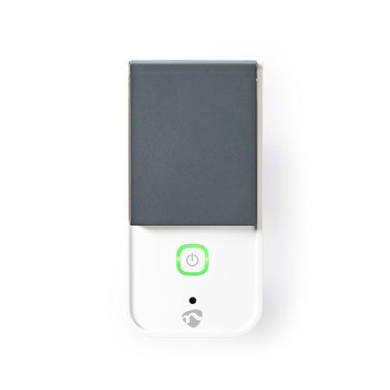 Nedis Wi-Fi Smart Stekker voor Buiten | Spatwaterbestendig | IP44 | Verbruiksmonitor | Schuko Type F | 16 A