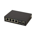 Pulsar SPG64WP: conmutador de enlace ascendente Gigabit con 4 puertos PoE+ y 2 puertos SFP, 60 W, para el armario Pulsar